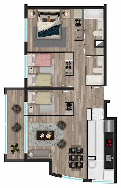 Planta modelo G